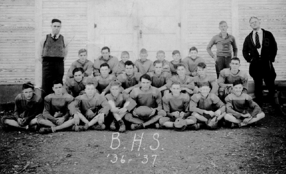 Buffalo High School, 1936-37, Brown County, Texas