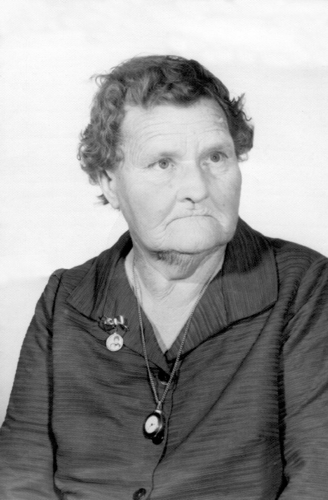 Lille Oma (Boyd) Mobley, Callahan County, Texas, 1970