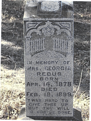 Georgia Redus, Frio County, Texas