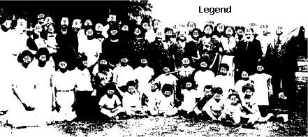 Tafolla Family Reunion, 1940, legend