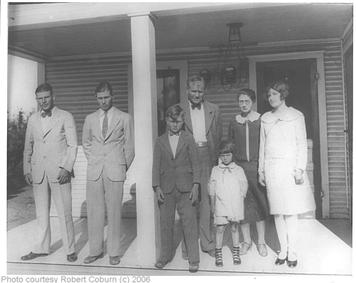 Hugh Coburn Family, Haskell County, Texas