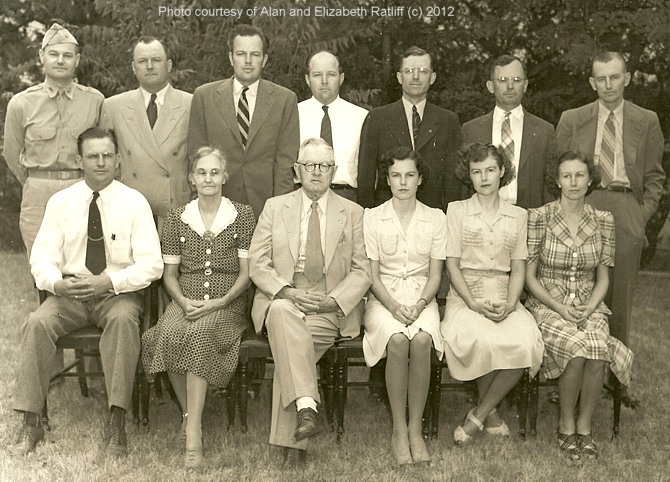 L. D. Ratliff Family, Haskell County, Texas