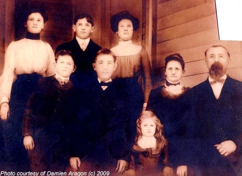 Thomas and Gillie Frances (Coursey) Link, Haskell County, Texas