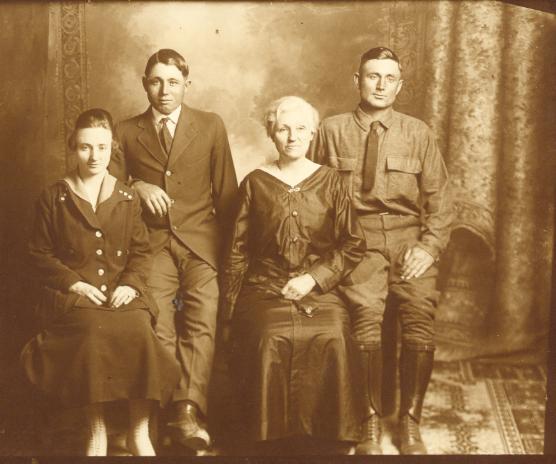 Holcombe Family, Haskell County, Texas