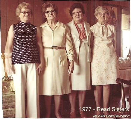 Read sisters, Haskell County, Texas