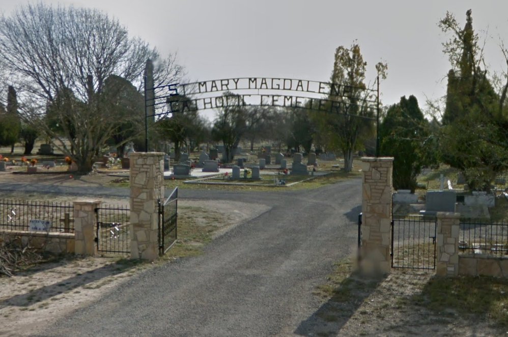 St Mary Magdalene Catholic Cemetery, Kinney County, Texas