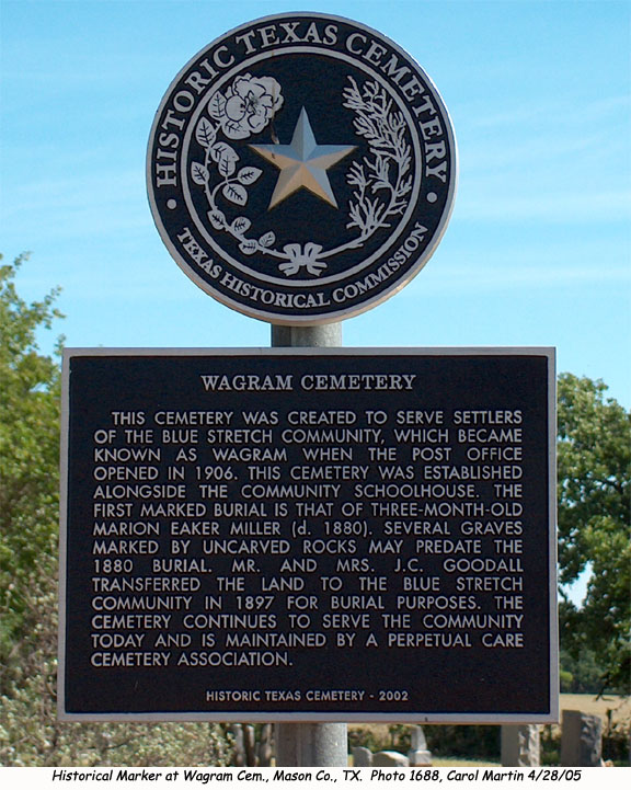 cemetery marker