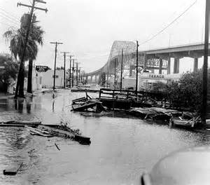 Hurrican Beulah damage, 1967, Nueces County, Texas