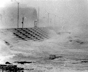 Hurrican Beulah damage, 1967, Nueces County, Texas