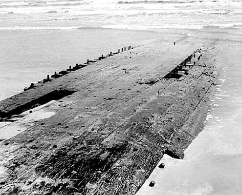 Hurrican Carla damage, 1961, Nueces County, Texas