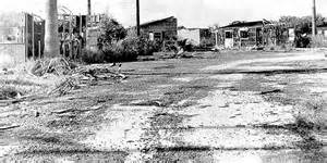 Hurrican Celia damage, 1970, Nueces County, Texas