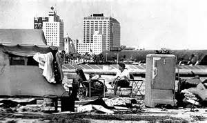 Hurrican Celia damage, 1970, Nueces County, Texas