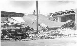 Hurrican Celia damage, 1970, Nueces County, Texas