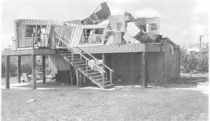 Hurrican Celia damage, 1970, Nueces County, Texas