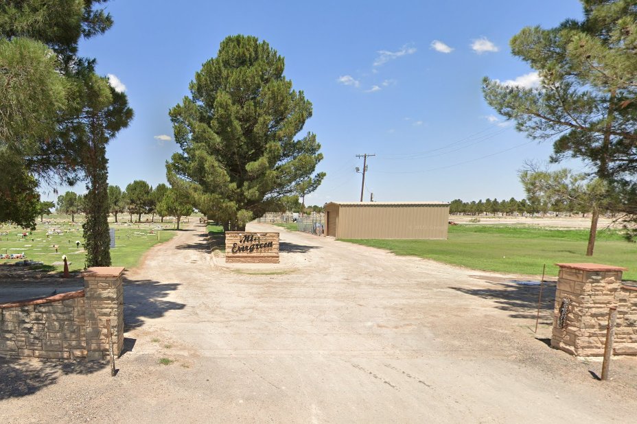 Mt Evergreen Cemetery, Reeves County, Texas