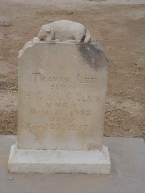 Travis Lee Slack, Reeves County, Texas