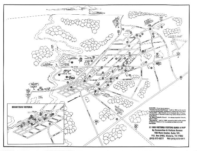 Victoria, TX, City Map