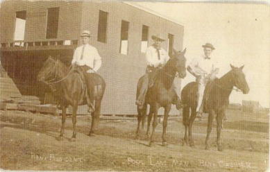 Bloomington, Texas, Bank President, Pool Land Man Sherrel Andrew POOL, and the Bank Cashier