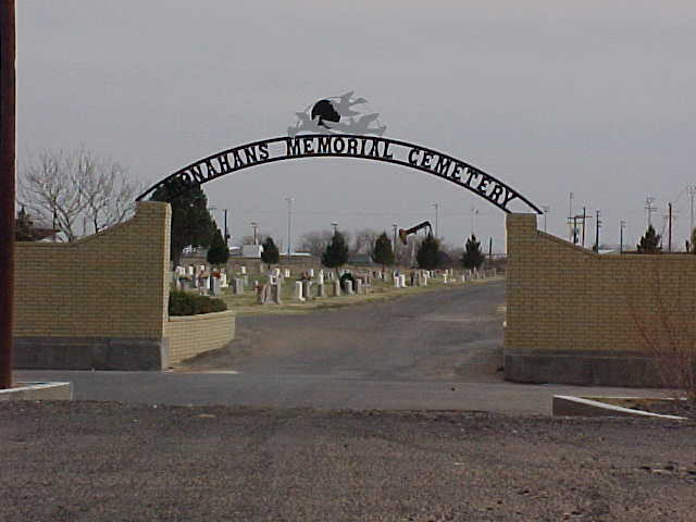 Monahans Cemetery, Ward County, Texas